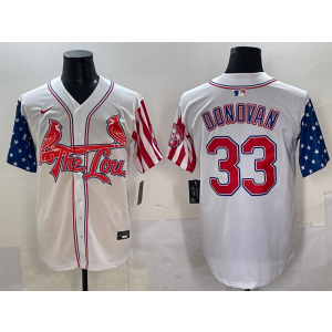 MLB St. Louis Cardinals white jersey