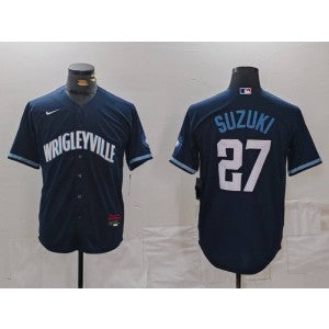 MLB Chicago Cubs blue jersey