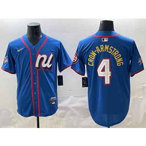 MLB Cubs National League All-Star blue jersey