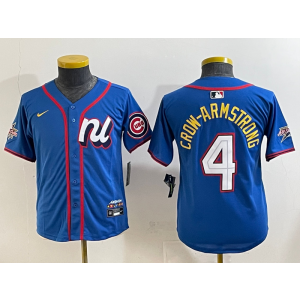 MLB Cubs National League All-Star blue jersey