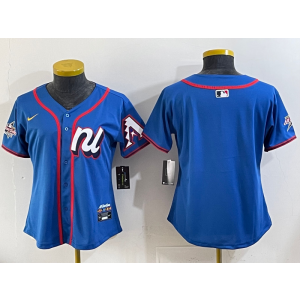 MLB Diamondbacks Blank National League All-Star blue jersey