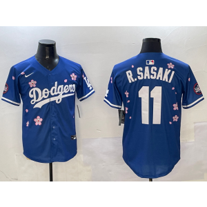 MLB Los Angeles Dodgers blue jersey