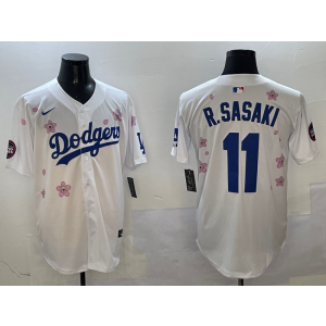 MLB Los Angeles Dodgers white jersey