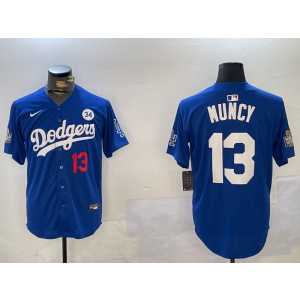 MLB Los Angeles Dodgers blue jersey