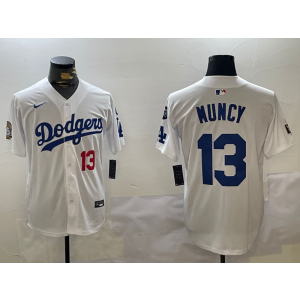 MLB Los Angeles Dodgers white jersey
