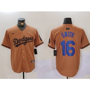 MLB Los Angeles Dodgers brown jersey