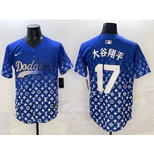 MLB Los Angeles Dodgers blue Fashion jersey