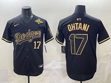 MLB Los Angeles Dodgers black jersey