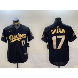 MLB Los Angeles Dodgers black jersey