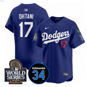 MLB Los Angeles Dodgers blue jersey