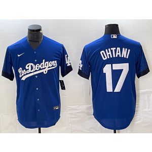 MLB Los Angeles Dodgers blue City Connect jersey