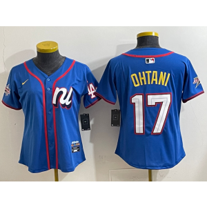 MLB Dodgers National League All-Star blue jersey