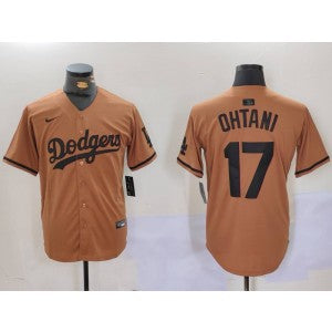 MLB Los Angeles Dodgers brown jersey