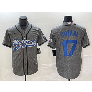 MLB Los Angeles Dodgers grey jersey