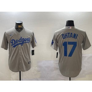 MLB Los Angeles Dodgers grey jersey