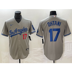 MLB Los Angeles Dodgers grey jersey