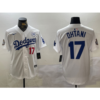 MLB Los Angeles Dodgers white jersey