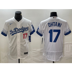 MLB Los Angeles Dodgers white City Connect jersey