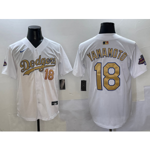 MLB Los Angeles Dodgers white jersey