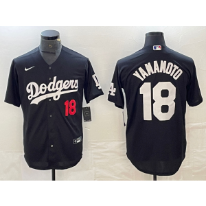 MLB Los Angeles Dodgers black jersey
