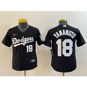 MLB Los Angeles Dodgers black jersey