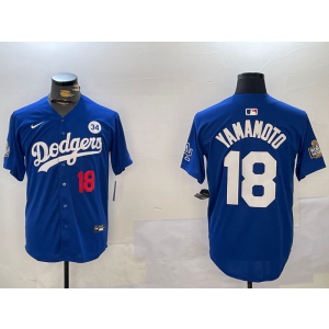 MLB Los Angeles Dodgers blue jersey