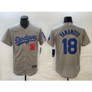 MLB Los Angeles Dodgers grey jersey