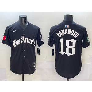MLB Los Angeles Dodgers black jersey