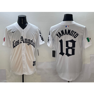 MLB Los Angeles Dodgers white jersey