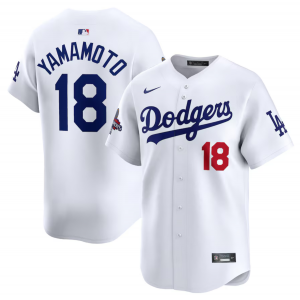 MLB Los Angeles Dodgers white jersey
