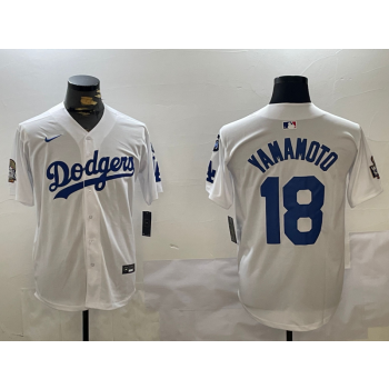MLB Los Angeles Dodgers white jersey