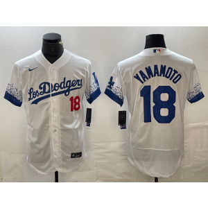 MLB Los Angeles Dodgers white City Connect jersey