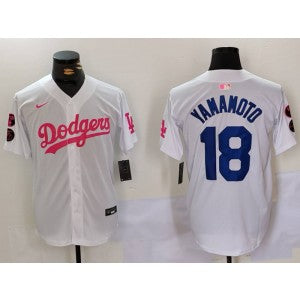 MLB Los Angeles Dodgers white jersey