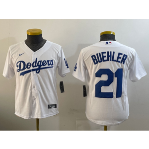 MLB Los Angeles Dodgers white jersey