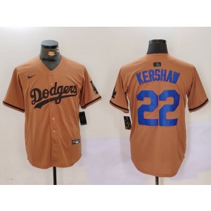MLB Los Angeles Dodgers brown jersey