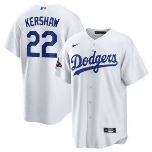 MLB Los Angeles Dodgers white jersey