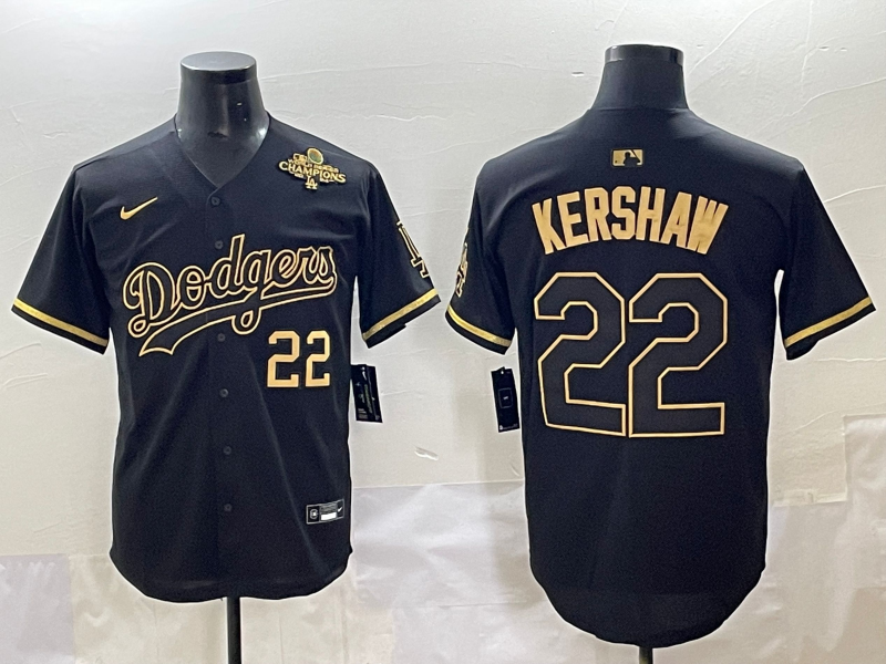 MLB Los Angeles Dodgers black jersey