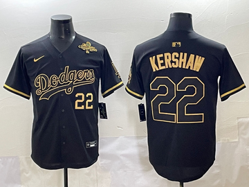 MLB Los Angeles Dodgers black jersey