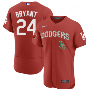 MLB Los Angeles Dodgers red Heritage jersey