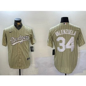 MLB Los Angeles Dodgers cream jersey