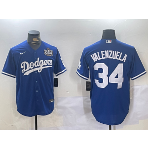 MLB Los Angeles Dodgers blue jersey