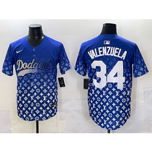 MLB Los Angeles Dodgers blue Fashion jersey