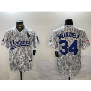MLB Los Angeles Dodgers camo Camo jersey