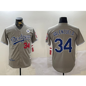 MLB Los Angeles Dodgers grey jersey