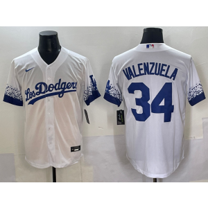 MLB Los Angeles Dodgers white jersey