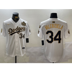 MLB Los Angeles Dodgers white jersey