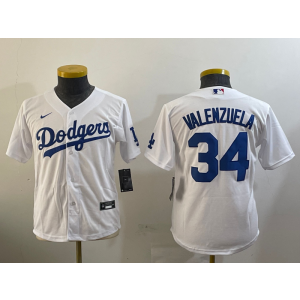 MLB Los Angeles Dodgers white jersey