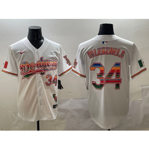 MLB Los Angeles Dodgers white jersey