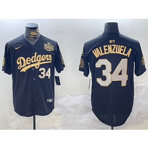 MLB Los Angeles Dodgers black jersey