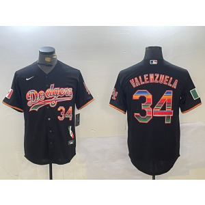 MLB Los Angeles Dodgers black jersey